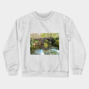 Stone Bridge and Still Water. Crewneck Sweatshirt